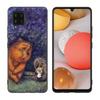 Pouzdro na telefon Ježek v mlze pro Samsung Galaxy A12 A02S A22 A32 A52 A72 A71 A51 A41 A31 A21 A11 A50 A70 A10S A20S Černý kryt