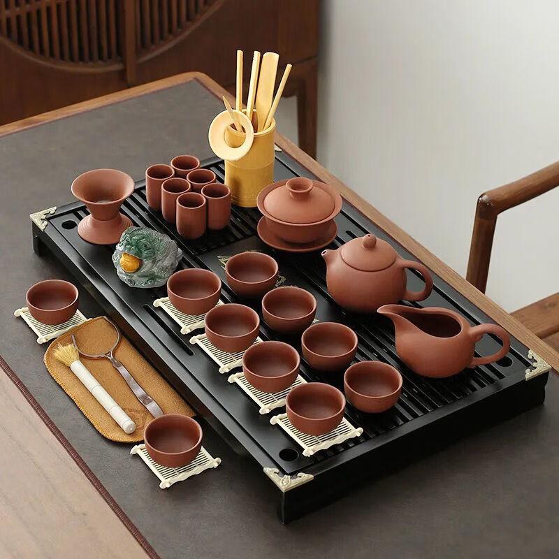 Handun Zisha Clay Chinese Tea Set