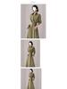 2025 Spring/Autumn Women's Acetate Satin French Shirt Dress