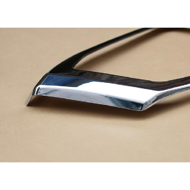 Front + Rear Fog Light Cover For Subaru Forester Facelift 2017-2018 Accessories