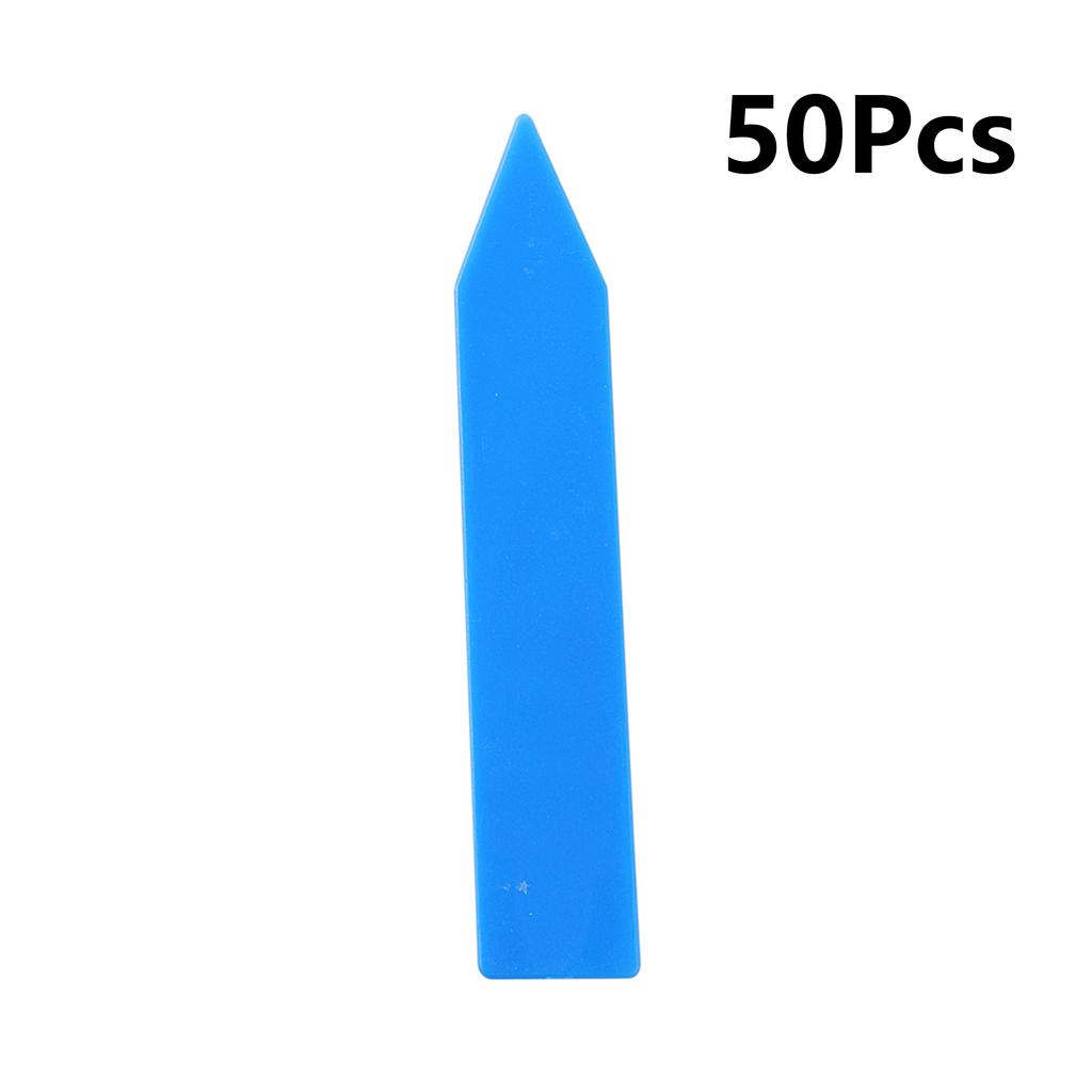 50pcs Waterproof PVC Plant Label Waterproof Nursery Garden Plant Label Pot Plant Name Seedling Label Tray Marker