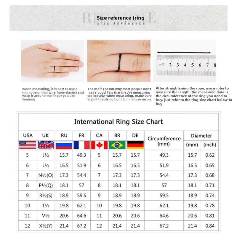 Couple Rings Zircon Rings Guide To American Women's Jewelry
