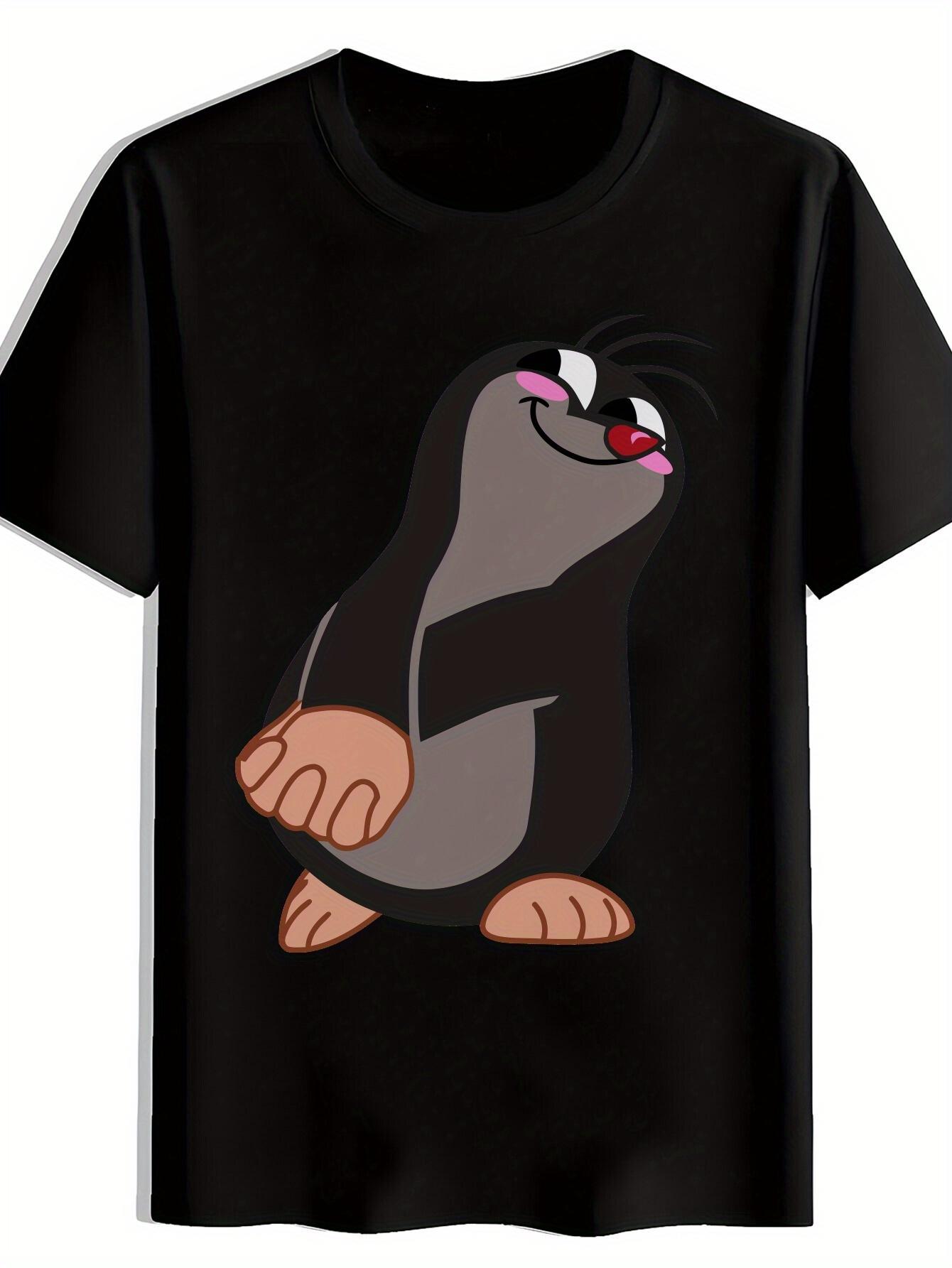 T-shirt A Short-Sleeved Featuring Elements from The Film The Story of The Mole M