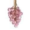 Handmade Grape Soap on A Rope Decorative Grapes Cluster Shaped Soap Bars for Men Women Refreshing Scent Natural Skin Cleansing Bar