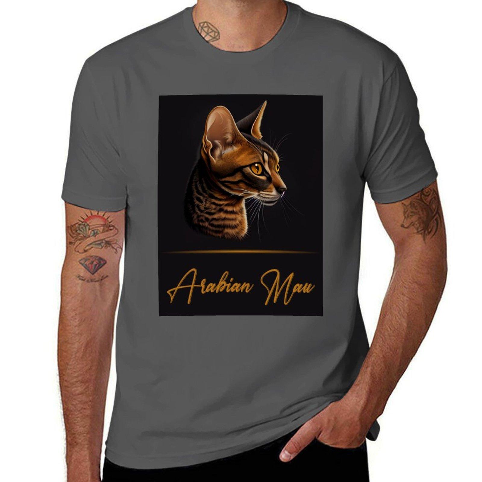 

Elegant Arabian Mau T-Shirt funny t shirts cotton t shirt man cotton T-Shirt 4XL
