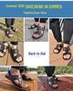 Shanghai Warrior Men's Thick-Soled Non-Slip Outdoor Sandals - Summer-Ready, Wear-Resistant, and Soft-Soled for Middle-Aged Dads.