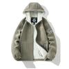Fleece Jacket Embroidered Men's and Women's Hooded Jackets