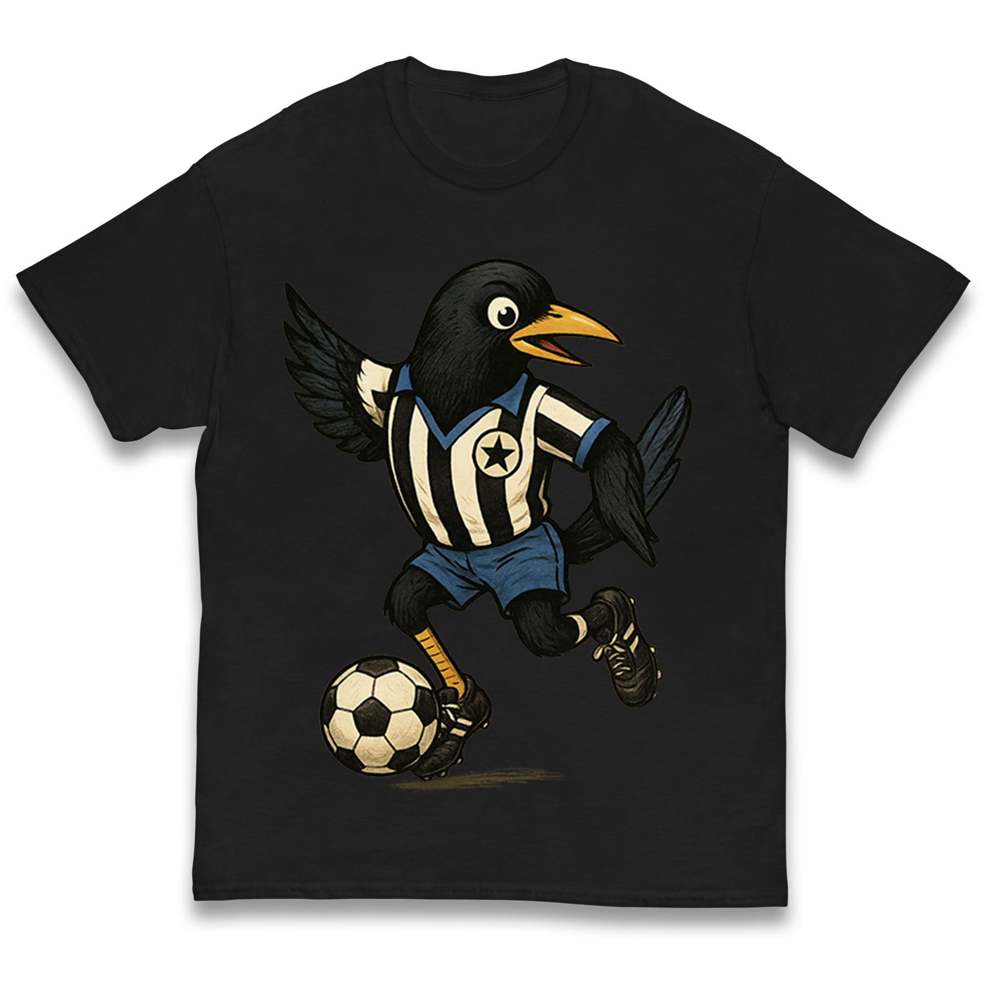 Retro Newcastle United Kids T Shirt 100