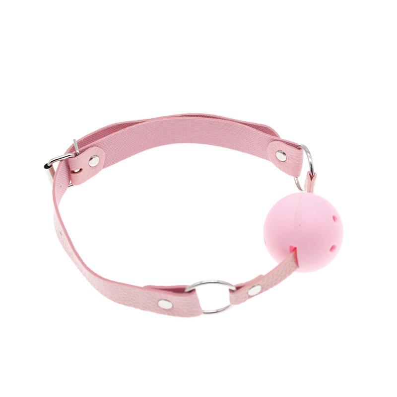 Jucării sexuale cu minge din silicon moale Gag Gag cu gură deschisă BDSM Bondage Mouth Ball Femeie Cuplu Jocuri sexuale pentru adulți Accesorii erotice