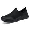 Fashion Men's Flats Outdoor Walking Shoes Lightweight Men Casual Shoes Breathable Slip On Male Casual Sneakers Anti-slip