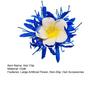 Yousheng Large Artificial Flower Hair Clip Women Non-Slip Side Hair Clamp Decorative Floral Hairpin Vacation Weddings Party Hair Accessories