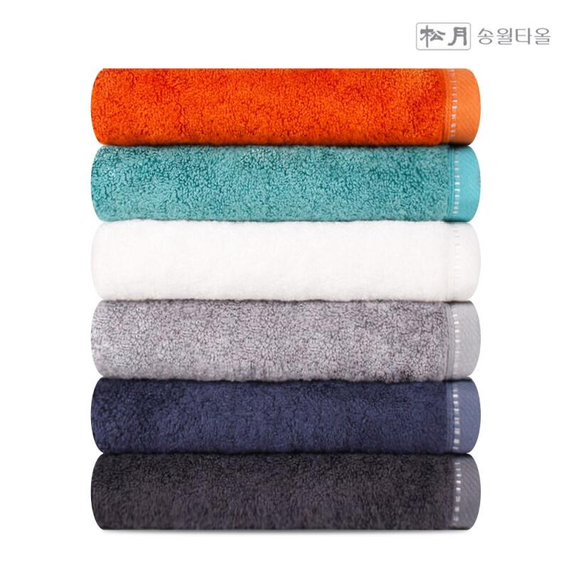 Songwol Towel Solid Bamboo Plain 40 200g [WA239E4] ivory