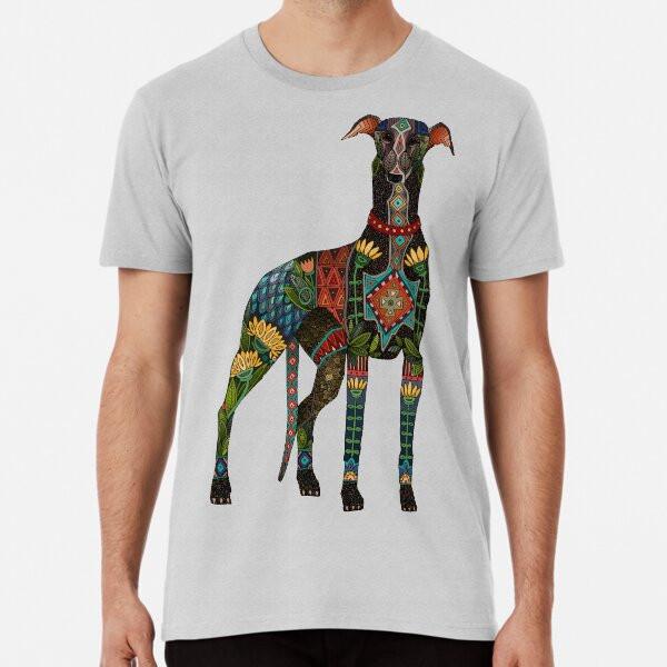 greyhound azure blue  S to 5XL Made in the AU/USA T-Shirt