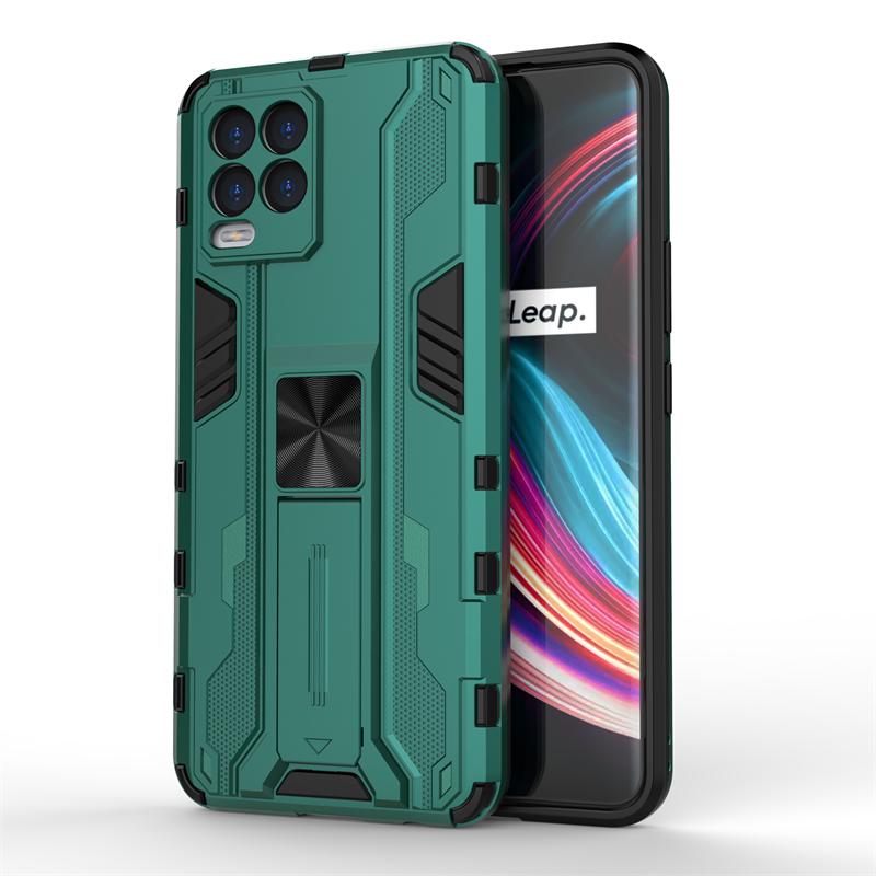 Dla Realmi 8 Pro Case Armor Bumper Wstrząsoodporne etui na telefon dla Realme8 Realme 8 Pro 2021 RMX3081 6.4'' Magnetyczny uchwyt tylna pokrywa