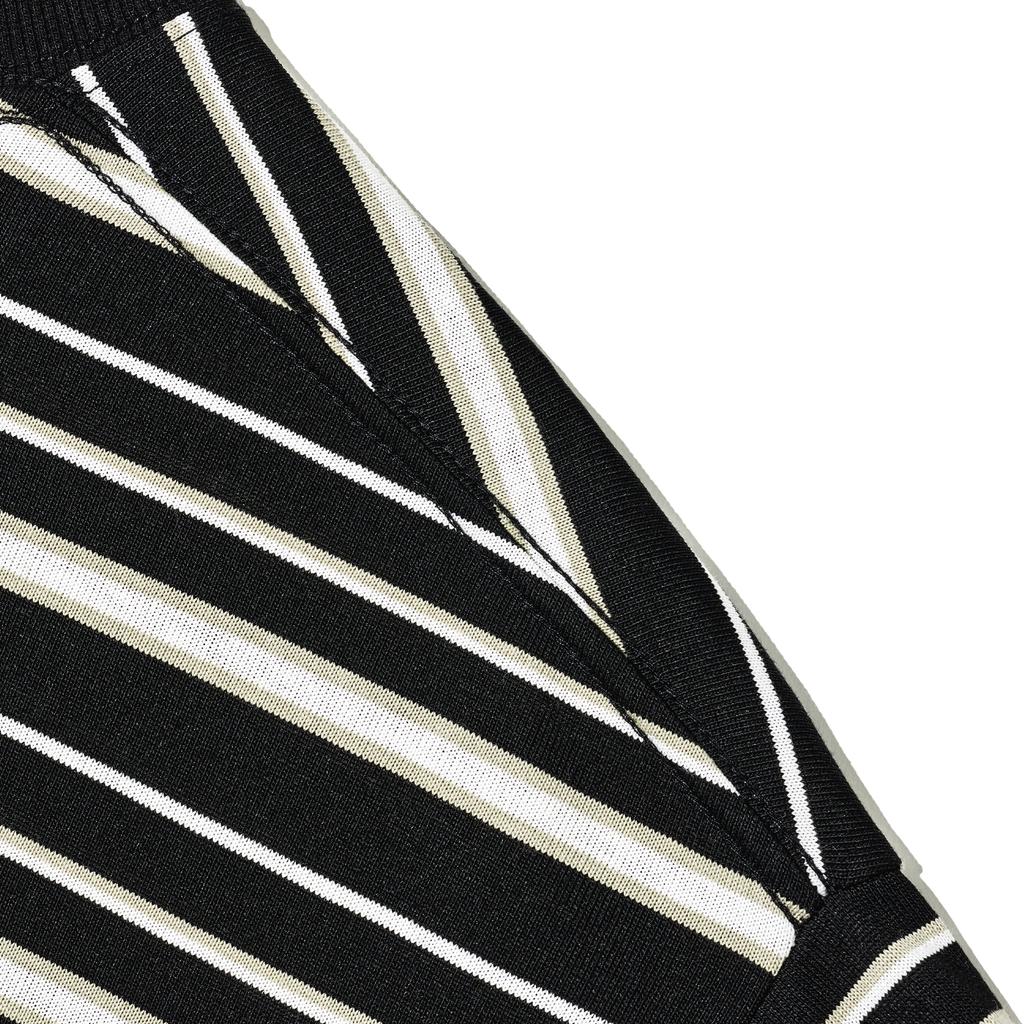 FILLUMINATE Monoline Stripe T-Shirt - Black
