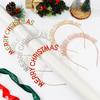 Sweet Women Ladies Girls Hair Hoop Xmas Headpiece Party Tiara MERRY CHRISTMAS Headband