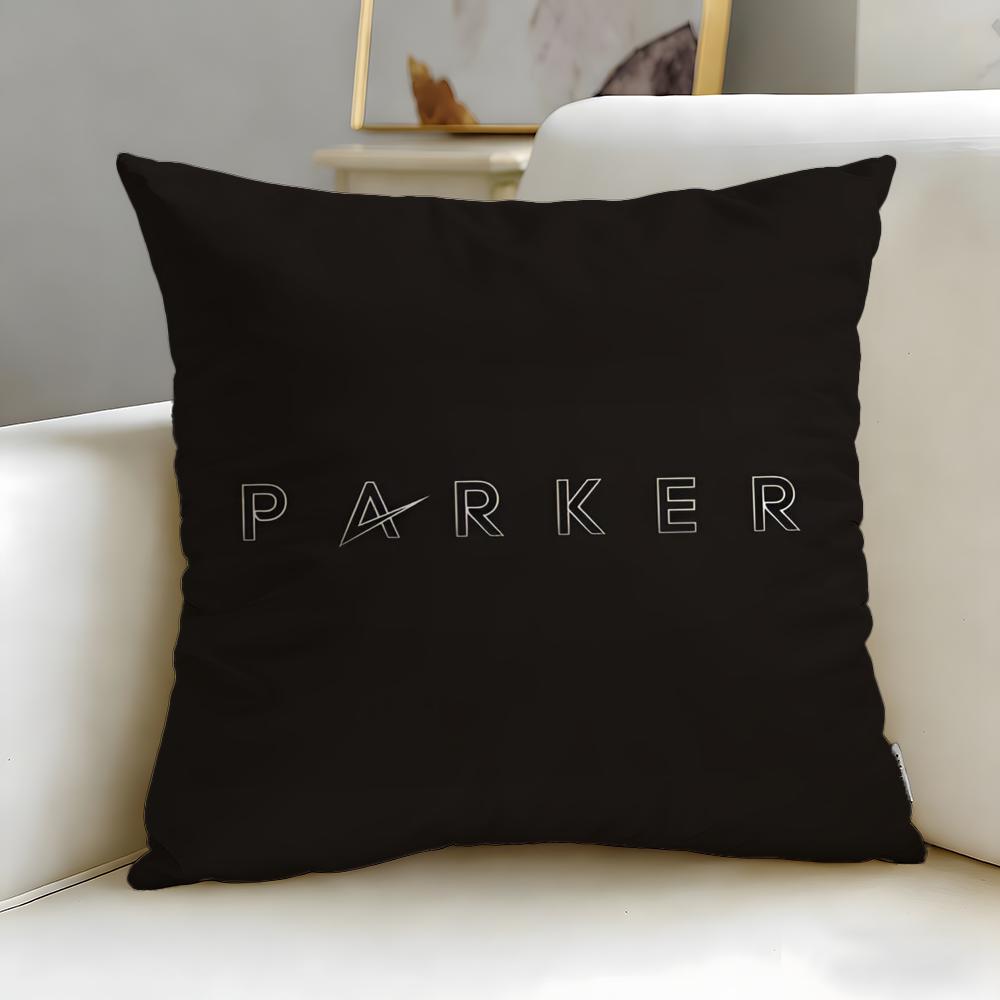 classic stationery brand Parker Cushion Cover Soft  EasyWash Pillow Case  Versatile for Couch Bed Travel and Office