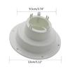 Waterproof RVs Plumbing Vent Cap Replacement Trailer Campers Motorhome Roof Sewer Vent Cover for 1 To 2 3/8 Inch Pipe 2x