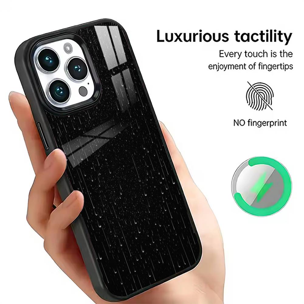 

Minimalist Raindrop Abstract Phone Case For iPhone17,16,15,14,13,12,11 Plus,Pro Magnetic with Magsafe Wireless Charging iPhone14PRO