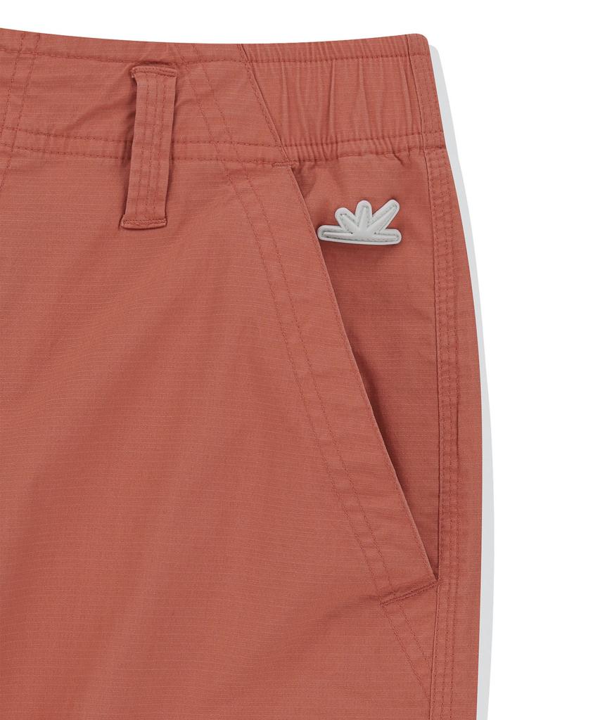 Sun Love Field Cargo Shorts Orange
