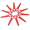 20/60/100/120pcs Grass Cutting Blade Plastic L83 Cutter Blades Fast Cutting Blades Spare Parts Durable Lawn Trimmer Accessories