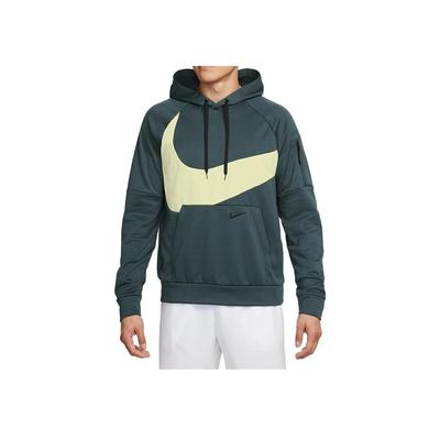 Therma-Fit Drawstring Hooded Loose Long Sleeve Sweatshirt Men Sweatshirt Deep-Jungle-Green DQ5402-328