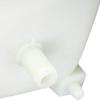 1pc White ABS Radiator Kettle Water Tank for Mini Cooper S R Series
