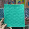 Eco-Friendly Wood Pulp & Cotton Dish Cloth - Oil-Repellent, Colorful, Biodegradable Scouring Pad & Towel.