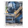 Bobcat forklift Throw Blanket Soft Big Nap Designers Hairys Blankets