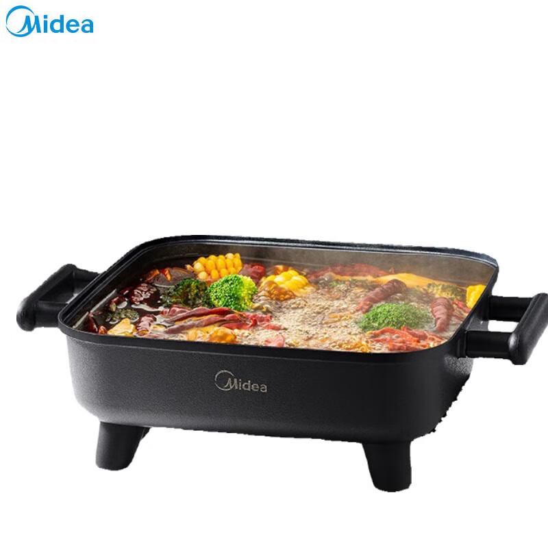 Midea 6L Multi-functional Electric Hot Pot & Stir-fry Cooker CN plug (adapter included)