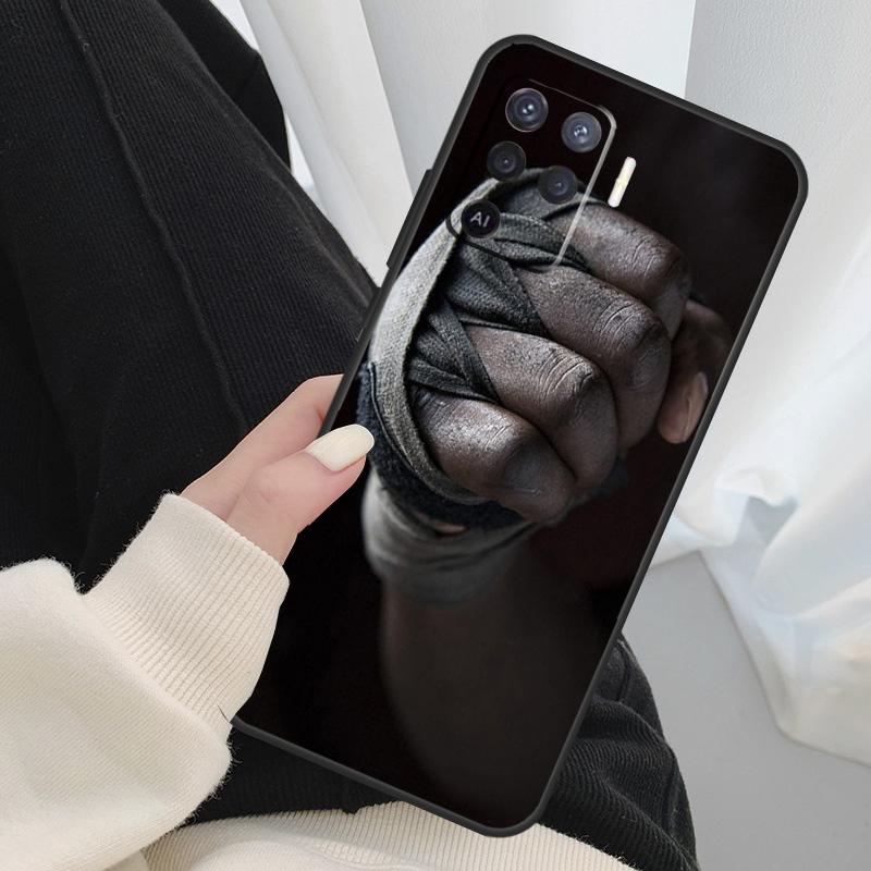 Muay Thai Kickboxing Fight Case For Oppo A96 A76 A16 A60 A98 A58 A78 A18 A38 A80 A40 A77 A57 A17 A74 A54 A94 A15 A5 Pro