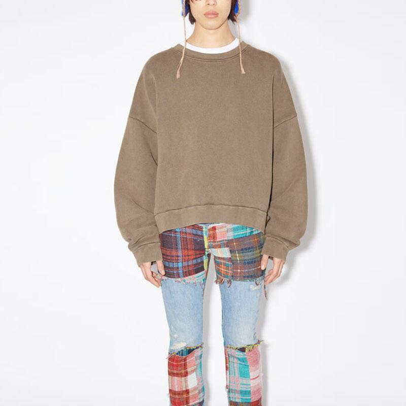 Acne Studios Logo Patch Crewneck Sweatshirt CI0137-ADM