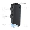 Mobile Phone Portable Microscope 60x 100x LED Lighted Pocket Microscope Optical Glass Lens Mini Portable