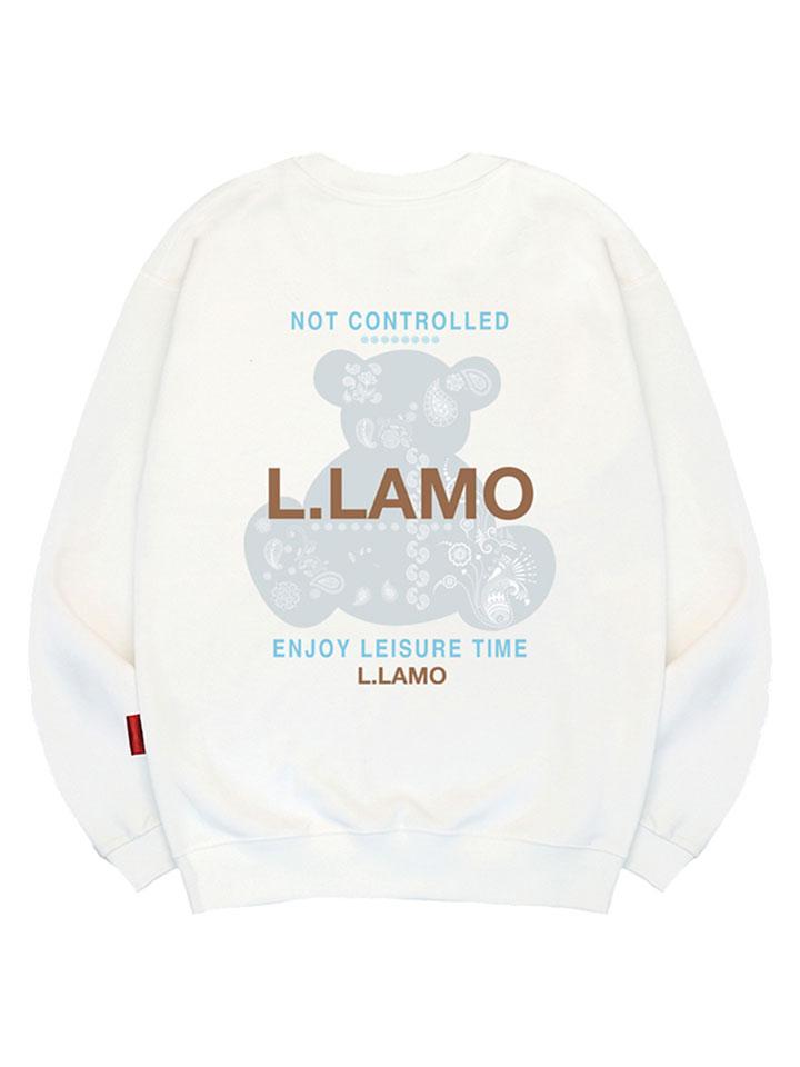 Ellamo Deco Bear Sweatshirt Unisex Big Size S~4Xl (A Type)