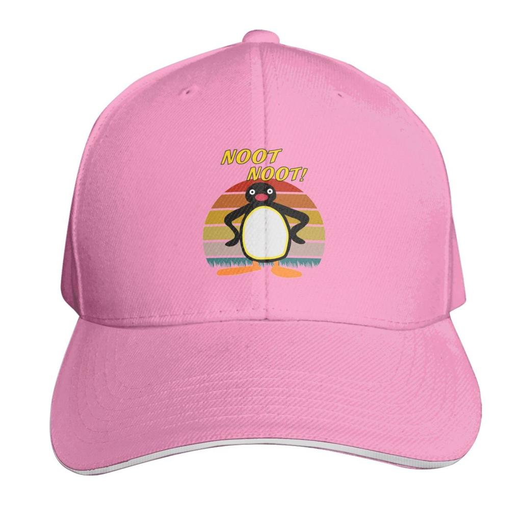 Pingu Noot Noot Logo Angery Pingu Cap Fashion Casual Baseball Caps Adjustable Hat Hip Hop Summer Unisex Baseball Hats