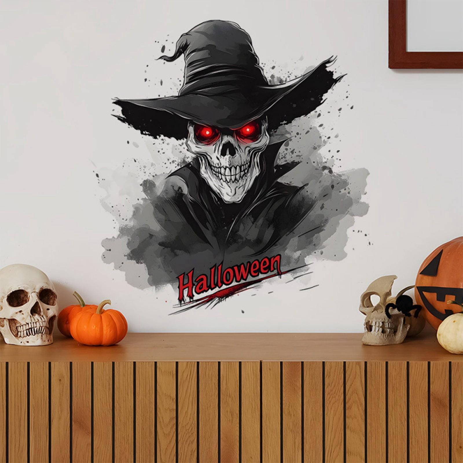 

Фестивальные наклейки на стену в стиле хоррор, наклейки на унитаз One Size