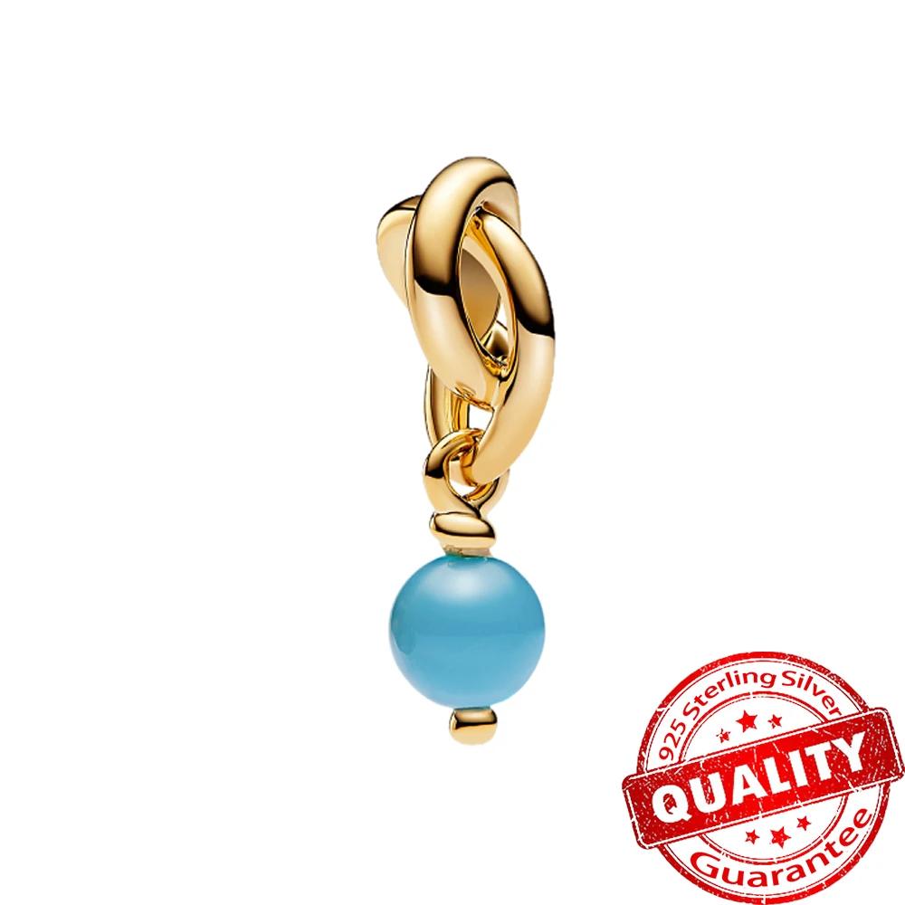 Copper Colorful Birthstone Eternity Round Dangle Lovecharm Fit Original Bracelet Girls Birthday Present Fine Quality Jewelry Gift