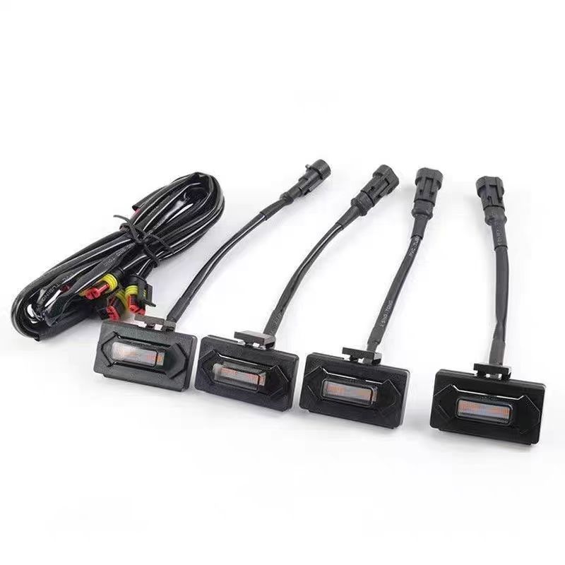 New Tacoma Front Grille Lights TACOMA TRAD Sports Version Off-road Version Front Grille Small Yellow Lights