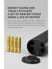 Electric Black Pepper Grinder, Stainless Steel Kitchen Tool with Reinforced Grinding Core