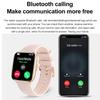 New Smart Watch Full Touch Screen Bluetooth Call AI Voice Heart Rate Waterproof Watches Sports Bracelet Smartwatch Women