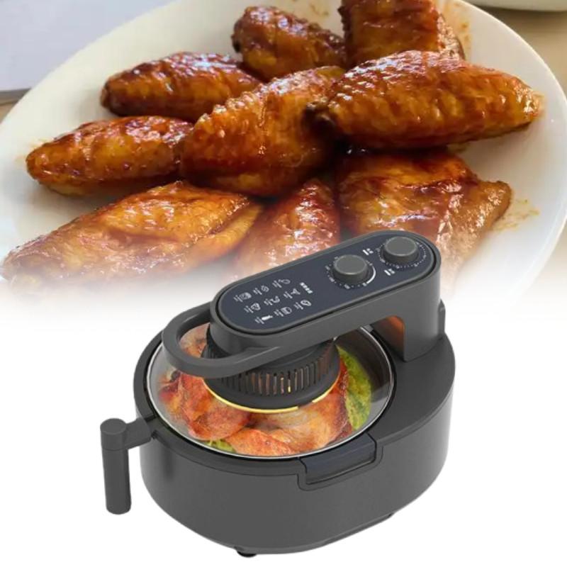 Air Household 10l Fryer With Rotary Control Fast Air Cooking For Dinner Family