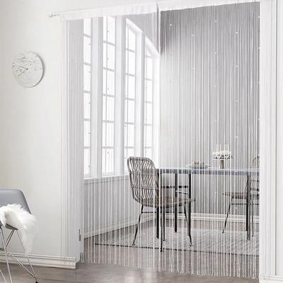 2025 New Fringed Creative Wedding Decoration Curtain Line Curtain, Simulated Bead Curtain Door Curtain