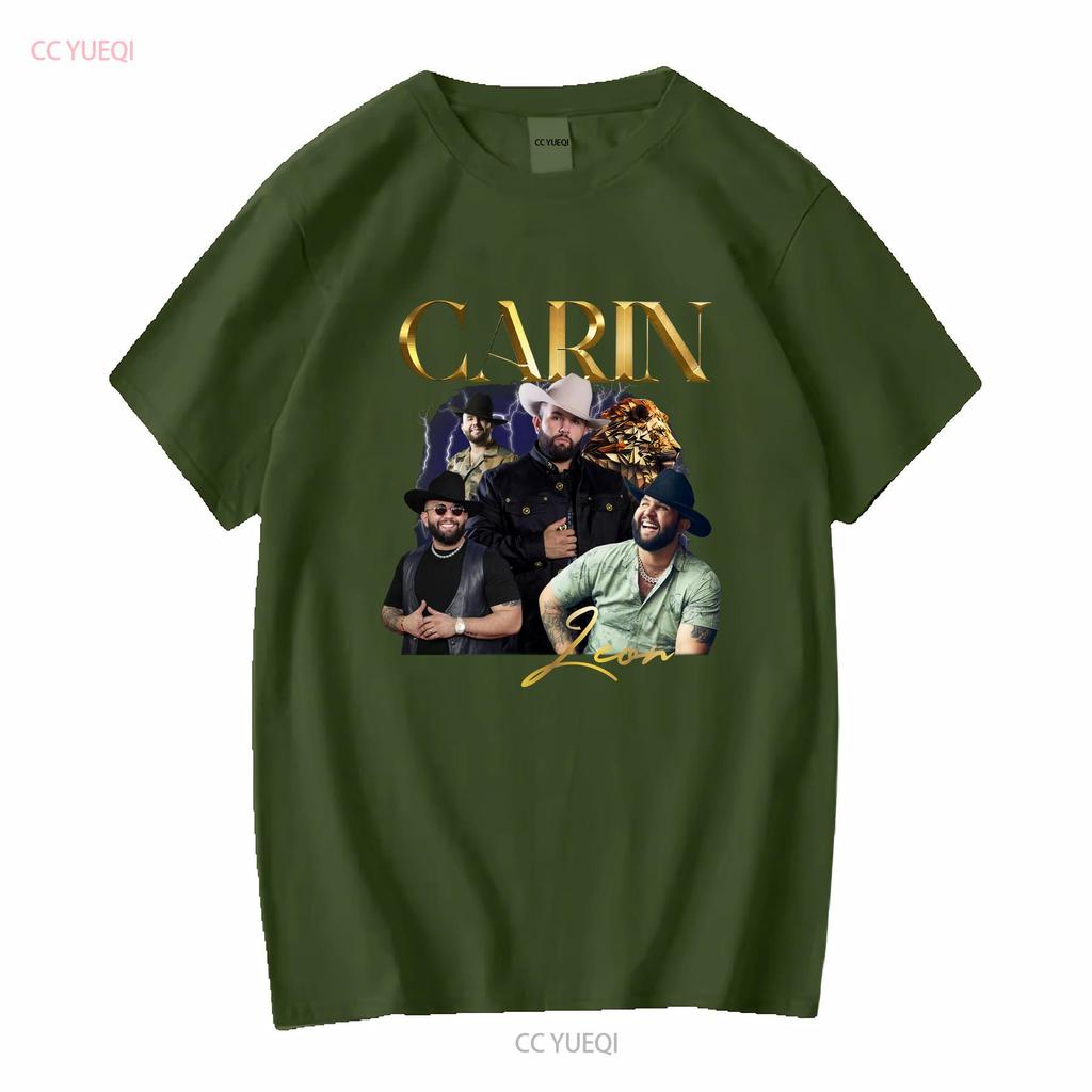 Carin Leon T Shirt 2024 Tour Merch Boca Chueca Concert Fans Long or Short Sleeves Vintage Washed Homme Comfortable Soft