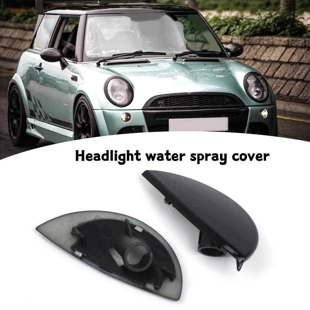 Car Front Bumpers Headlight Washer Cover Caps 6312922155 for R52 2001-2006 Left Right Trim Cover Caps