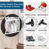 2Pack Shoe Dryer Bag Dryer Door Shoe Net,Reble Sneaker Laundry Bag with Elastic Strap And Zipper for Shoes Sneaker Washing Mesh Net for Most Dryers