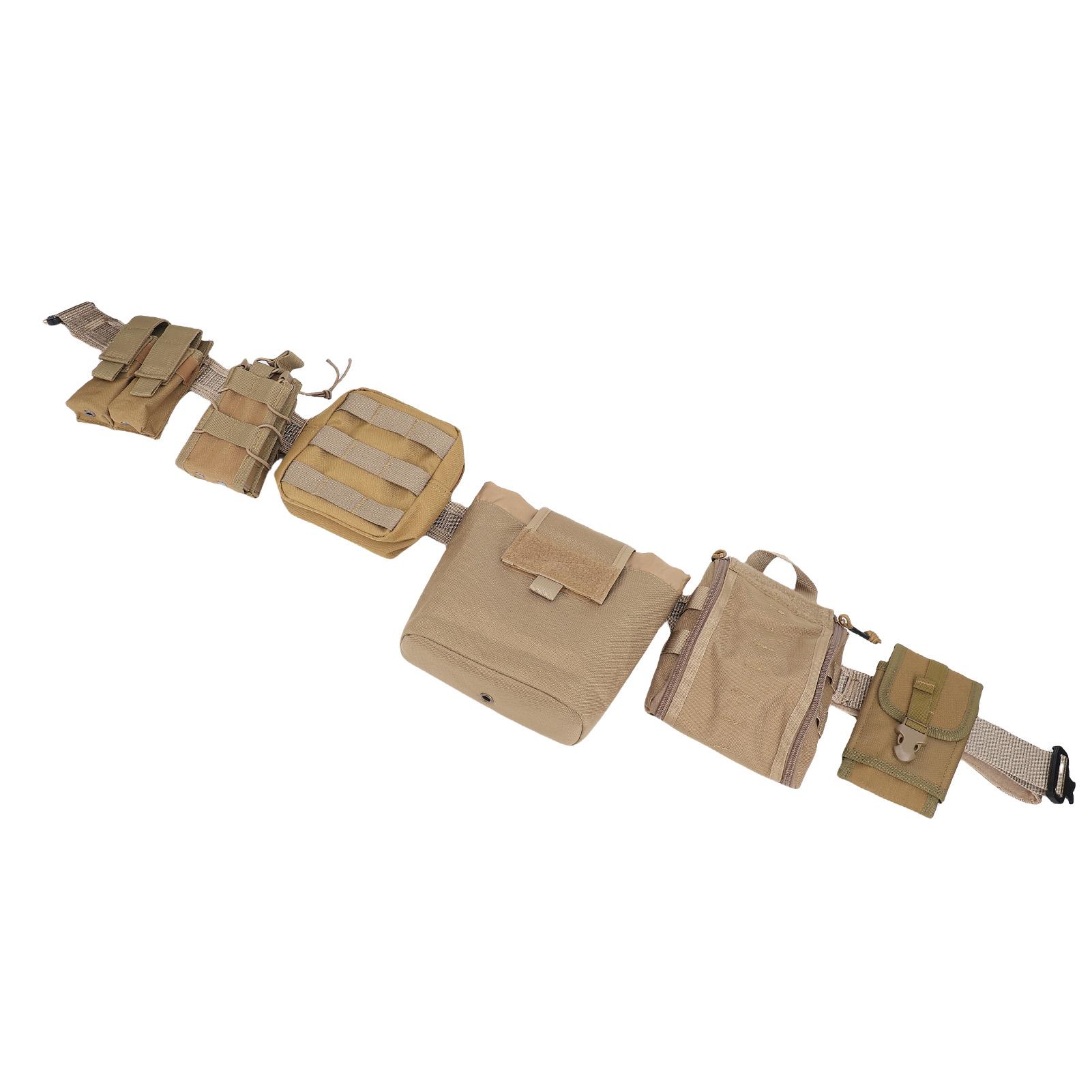 

Тактический ремень с подсумками QR нейлон регулируемый многофункциональный пояс для снаряжения для кемпинга на открытом воздухе