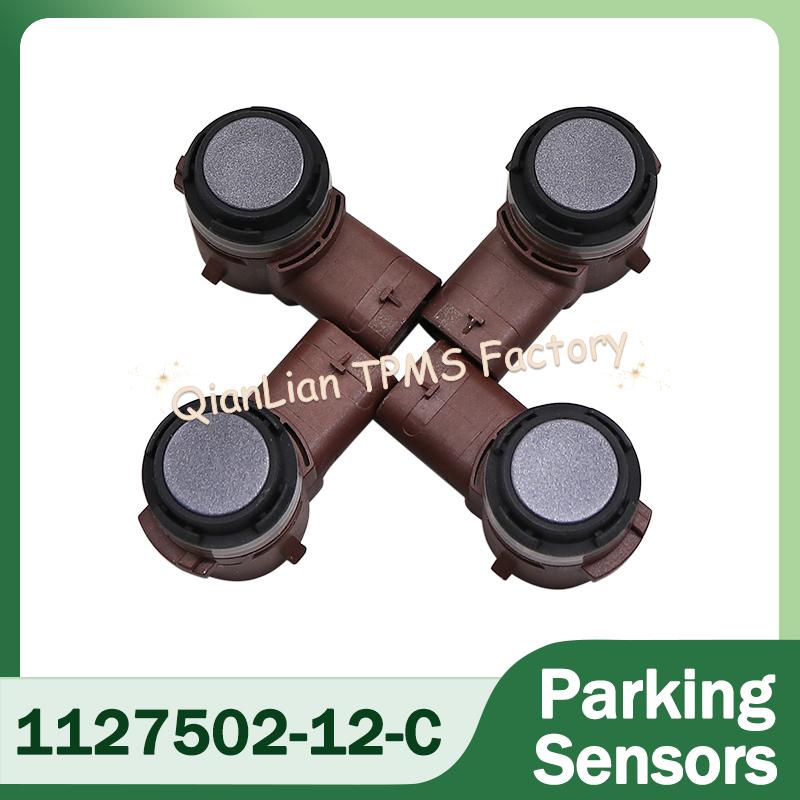 1/4pcs 1127502-12-C Parking Sensor Assist PDC Car Accessories For Tesla 3 X S Y 2016 2017 2018 2019 2020 2021