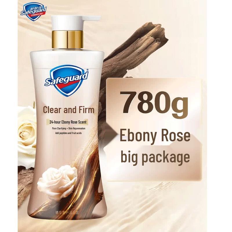 Safeguard Deep Clean Ebony Rose Scent Shower Gel
