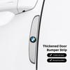 DJSA5 4Pcs Rubber Anti Collision Strip Car Body Protector Stickers For BMW 50th Performance F40 E90 F20 E70 E39 E36 E92 X3 X1 X2 X5 X6