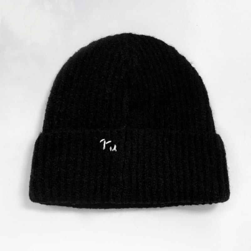 Rubati Hand Stitched Beanie_BLACK